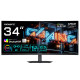 GIGABYTE MO34WQC36 Monitor Gaming Curvo 34” WQHD - 3440 x 1440, 360Hz, 0.03ms